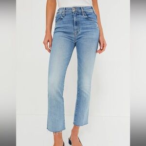 Mother Jeans The Hustler Ankle Fray